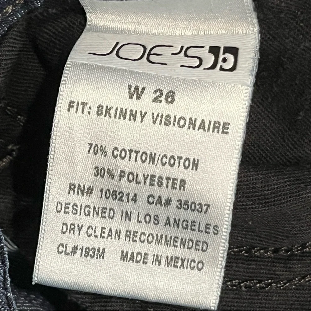 Joe’s Jeans Women’s Skinny Visionaire Dark Taylor Wash Jeans